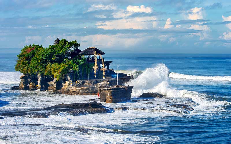 12.00 - Visit Tanah Lot Temple