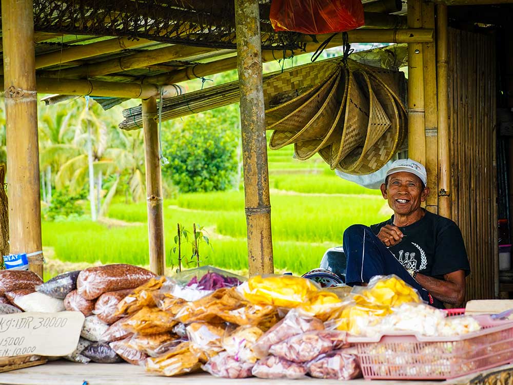 Jatiluwih Bali - Warung Seller